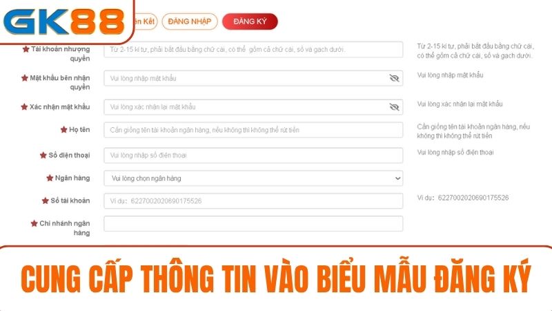 đăng ký đại lý GK88